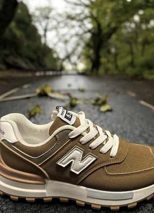 Кросівки чоловічі new balance коричневі, розмір 44