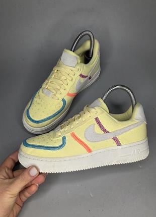 Женские кроссовки nike air force 1 '07 lx "life lime"