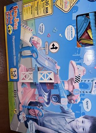 Розвиваюча іграшка для хлопчиків vtech «біп-біп» паркувальна вежа