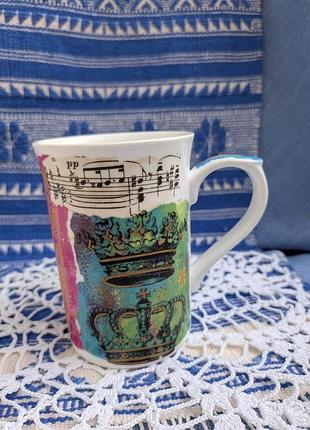 Чашка. чайна. англія. amadeus. fine bone china. made. england 8