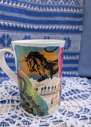Чашка. чайна. англія. amadeus. fine bone china. made. england 7