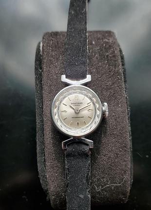 Wakmann france коктейльний механічний жіночій годинник класу люкс, 1962-65р