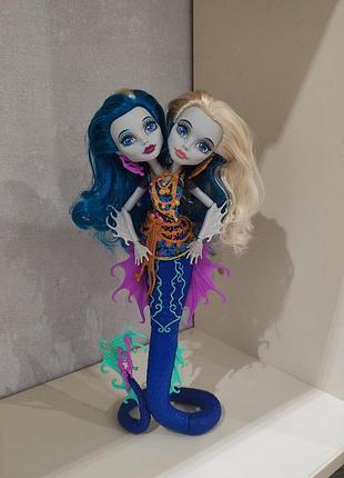 Кукла monster high перы и перл серпентайн (peri &amp; pearl) - крупный скарьерный риф