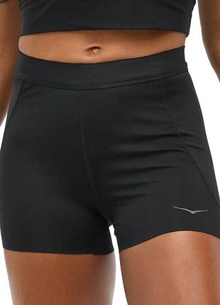 Hoka novafly knit short 3  женские спортивные-беговые шорты/велосипедки
