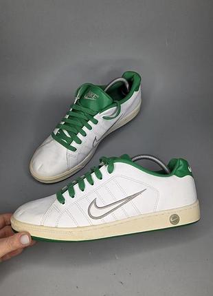 Кожаные кеды nike court tradition 2