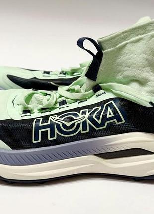 Кросівки жіночі hoka tecton x3, салатовий, 39 1/3 (24.5 см) оригінал