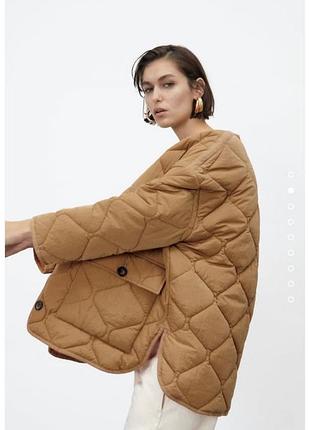 Cтьобана куртка zara розмір xs оверсайз