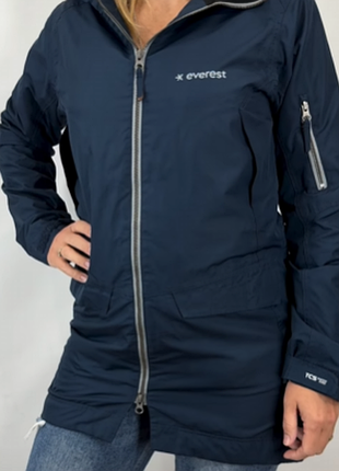 Подовжена куртка-парка everest мембрана tcs water 3000 жіночий м
