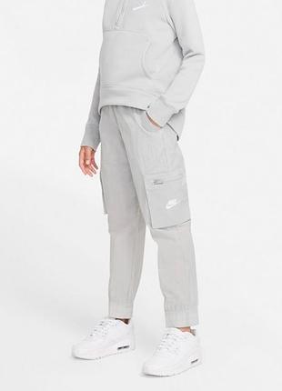 Подростковые 158-166 см брюки карго nike sportswear штаны найк подростковые
