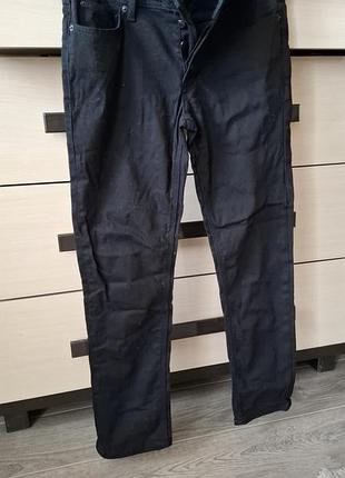 Джинси чоловічі river island чорні стрейч
