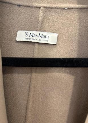 Жіноче пальто max mara бежеве 4
