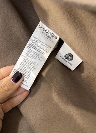 Жіноче пальто max mara бежеве 5