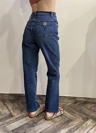 Джинси moschino штани mom прямі моми  оригинал