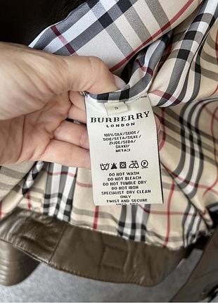Шкіряна куртка burberry 3