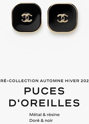 Сережки chanel 5