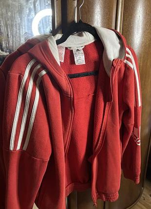 Кофта adidas, стан ідеальний, на легкому флісі