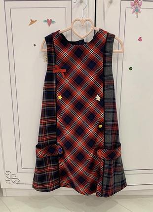 Сарафан для дівчинки d&g в клітинку 2