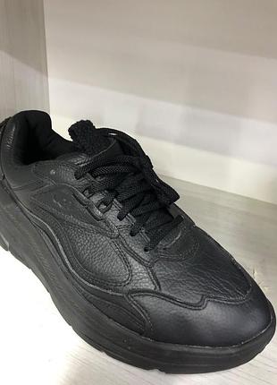 Оригінальні жіночі кросівки ugg ca1 trainer у повністю чорному кольорі (triple black).розмір: 40,5