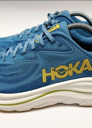 Кросівки чоловічі hoka clifton 10 wide сині 44 eur (28 см) оригінал