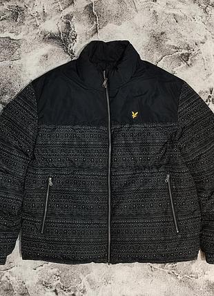 Lyle scott пуховик двусторонний мужской лайл скотт