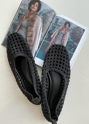 H&m стильні плетені балетки 2