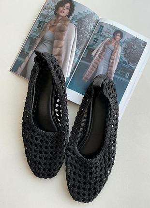 H&m стильні плетені балетки 4