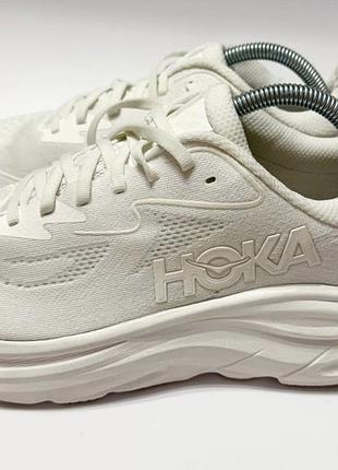 Кросівки чоловічі hoka clifton 10 wide білі 43 1/3 (27.5 см) оригінал