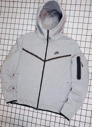 Худи nike tech fleece full-zip в идеальном состоянии 2