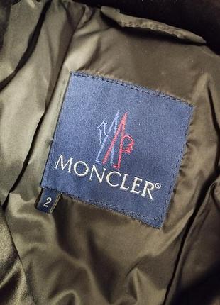 Сатиновый пуховик moncler винтаж 5