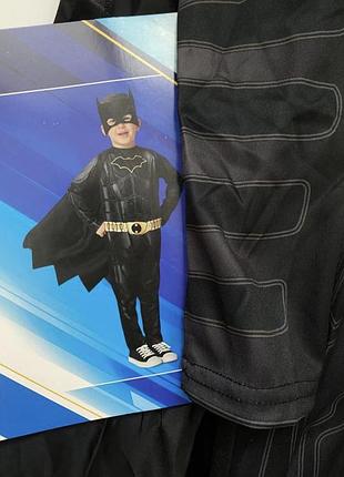 Новогодний карнавальный костюм бэтмена batman dc comics, р. 122–128 (6–8 лет) на утренник хэллоуин супергерой