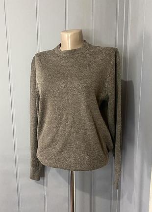 Теплий базовий джемпер із вовною zara