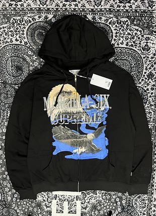 Mm6 x surpeme zip-hoodie
