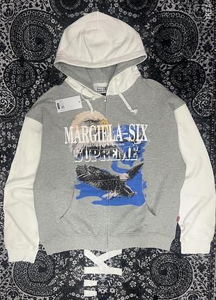 Mm6 x surpeme zip-hoodie