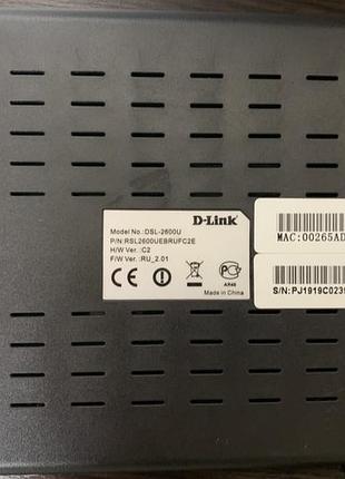 Маршрутизатор d-link wireless n 150 adsl2+ modem router 3