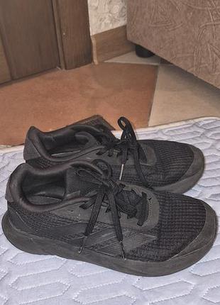 Чорні бігові кросівки adidas duramo sl