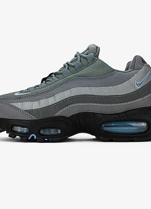 Кросівки nike air max 95 big bubble smoke grey cannon