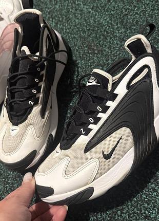 Кросівки чоловічі nike zoom 2k чорно-білі