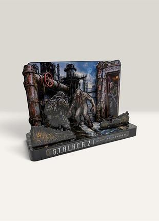 Настольная диорама s.t.a.l.k.e.r. «насосная станция» — декор для геймера