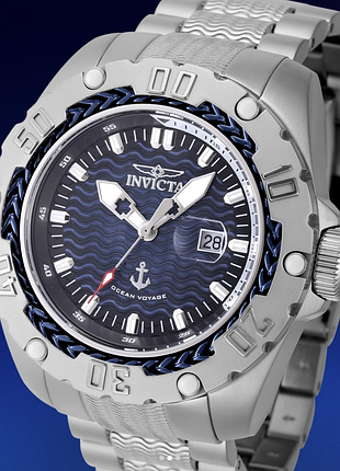 Чоловічий годинник invicta 47741 bolt ocean voyage 52 мм