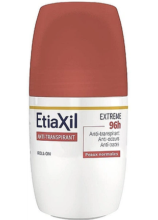 Антиперспирант шариковый длительного действия – etiaxil anti-transpirant extreme 96h roll-on 50ml.