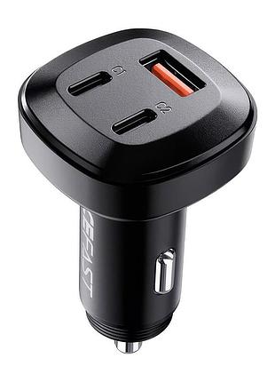 Азу acefast b3 car charger 66w (1usb-a/2c) black