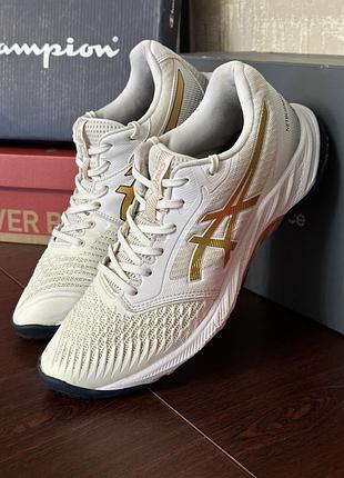 Кросівки asics netburner ballistic ff 3 білі, розмір 44.5