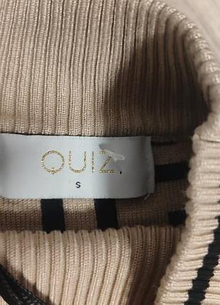 Трикотажное платье quiz s 4