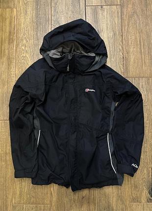 Куртка чоловіча berghaus на мембрані, чорна