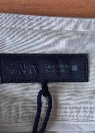 Брюки жіночі zara бежеві 4