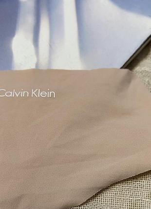 Calvin klein базові бежеві стрінги 3