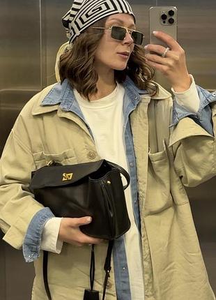 Жіноча куртка-сорочка h&m 🤎