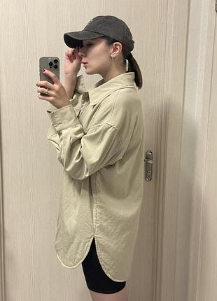 Жіноча куртка-сорочка h&m 🤎 2