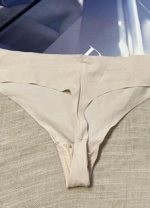 Calvin klein  круті кремові стрінги 2