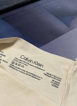 Calvin klein  круті кремові стрінги 4